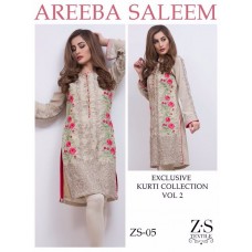 Areeba Saleem Kurti Collection Vol 2 - Original - ZS-05
